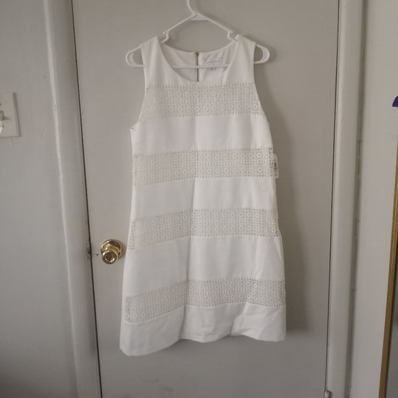 Jessica Simpson Dresses & Skirts - NWT Jessica Simpson White Sleeveless Dress